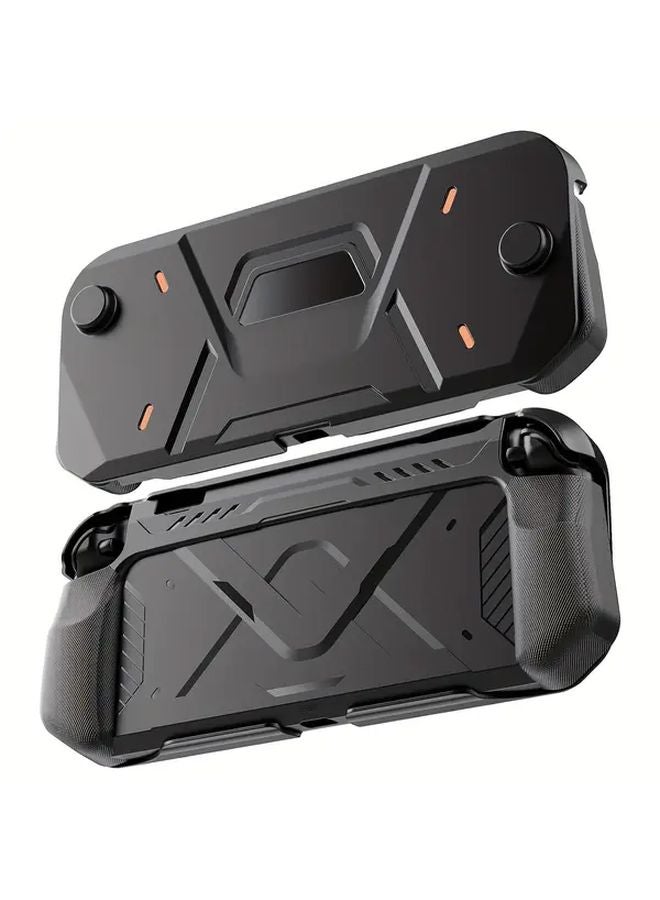 White Protective Case For Switch 2 With Ergonomic Grip Strap Shockproof Non Slip - Image 1